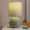 Ceramic Green Table Lamp Cloud Island Design Star Cutouts 3Way Adjustable Light 0