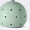 Ceramic Green Table Lamp Cloud Island Design Star Cutouts 3Way Adjustable Light 2
