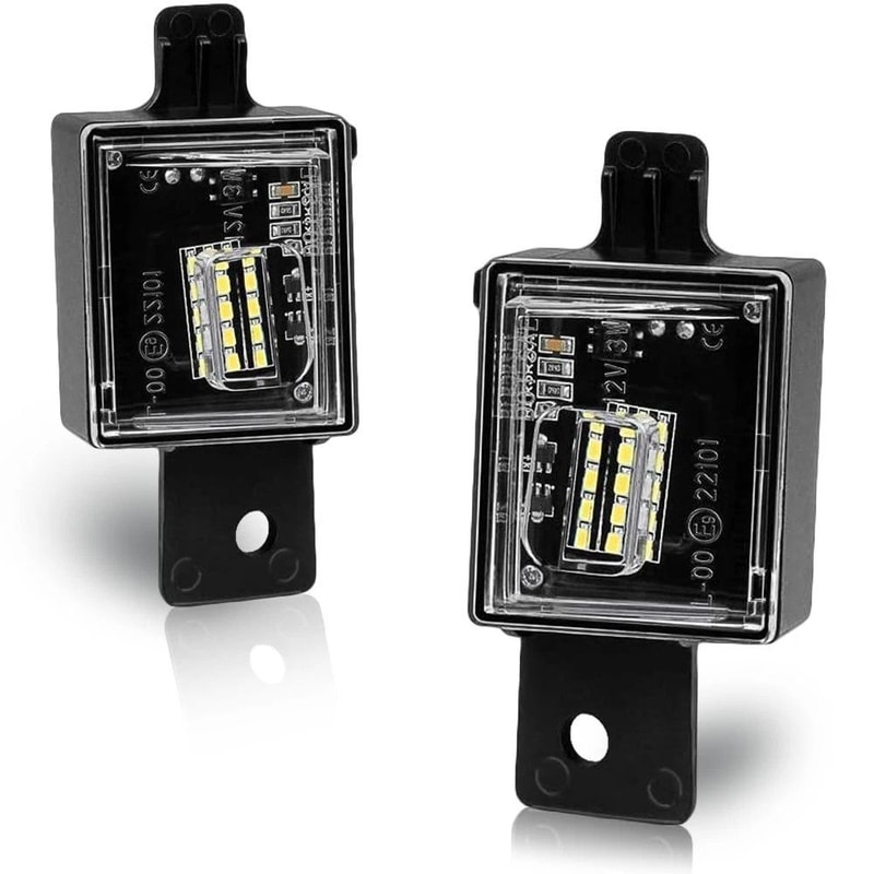 LED License Plate Light High Power White LED Replacement For Factory License Plate Bulb 9