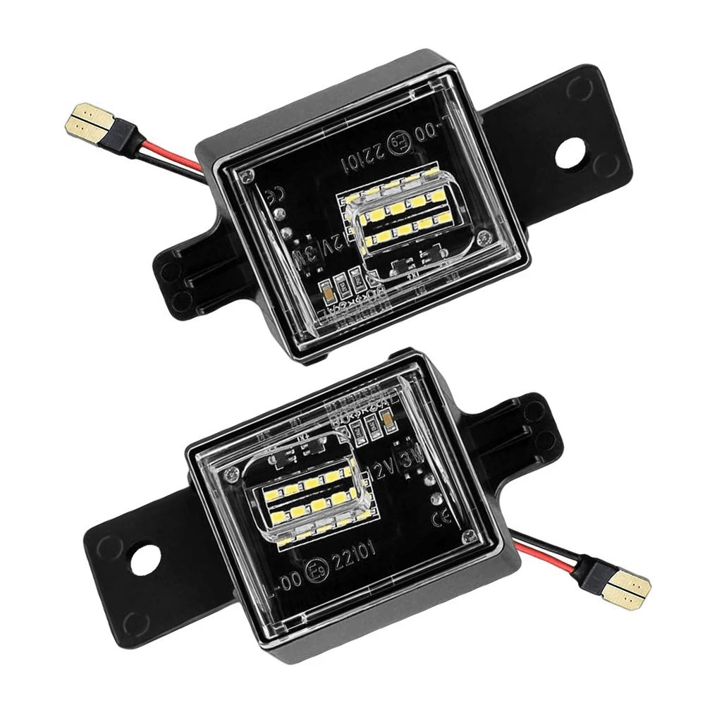 LED License Plate Light High Power White LED Replacement For Factory License Plate Bulb 10
