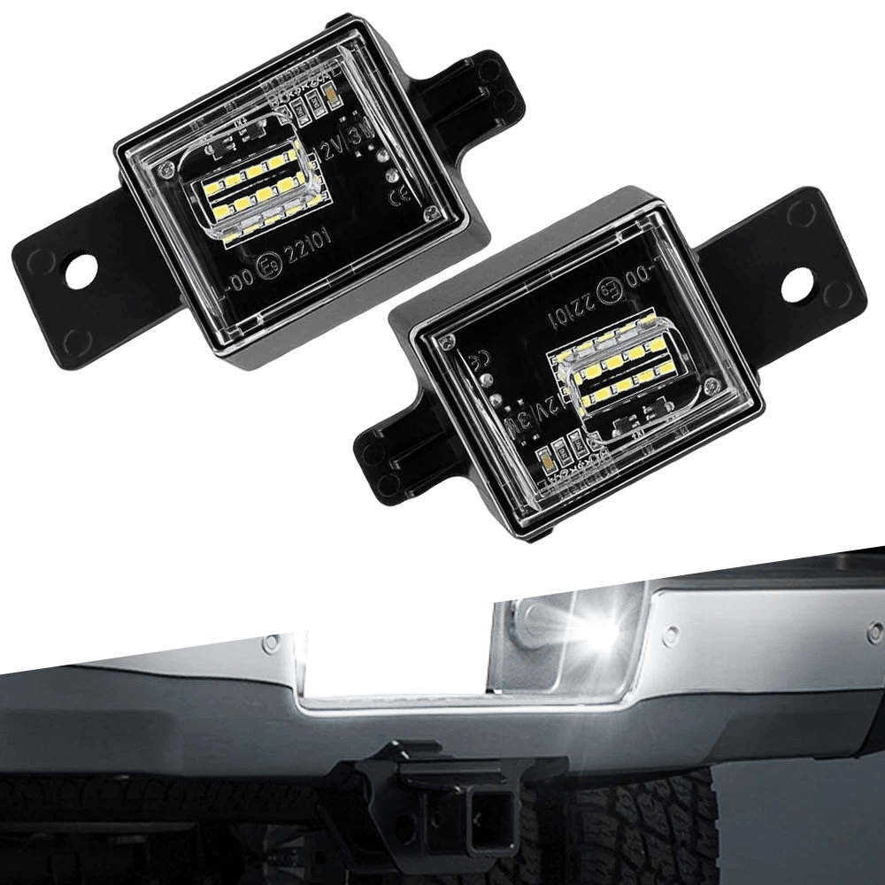 LED License Plate Light High Power White LED Replacement For Factory License Plate Bulb 0