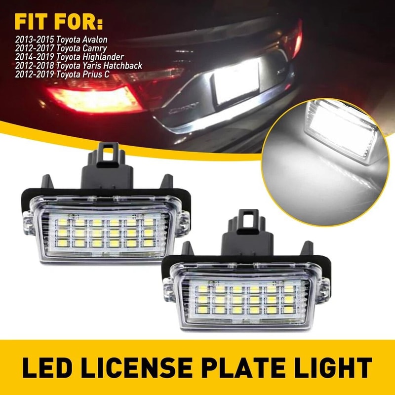 HighPowered Rear LED License Plate Light Brighter Than Plug And Play 1