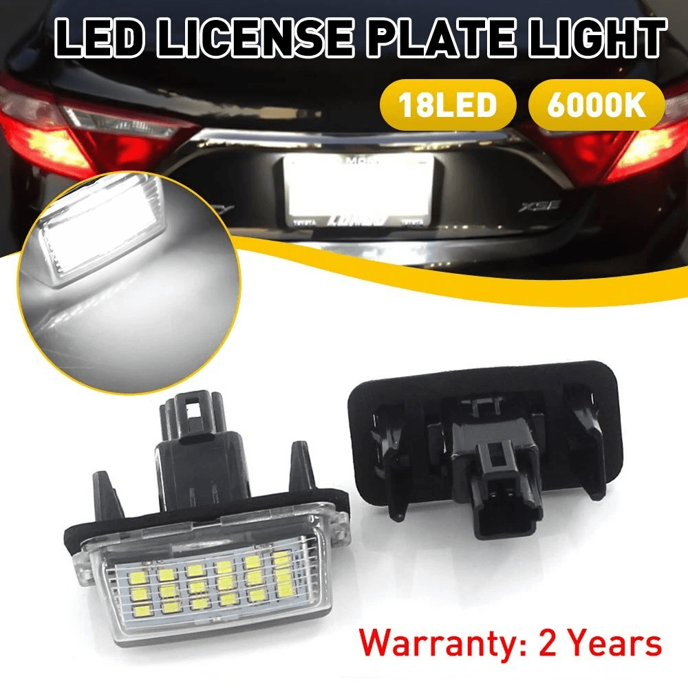 HighPowered Rear LED License Plate Light Brighter Than Plug And Play 11