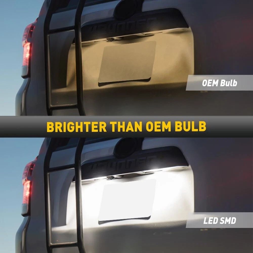 HighPowered Rear LED License Plate Light Brighter Than Plug And Play 6