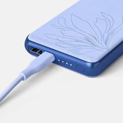 power bank with jerilyn lee, fast charging, dual device support