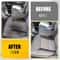 GrayBlack Bottom Cloth Seat Cover For Driver Passenger HighQuality Car Seat Protector Breathable Co