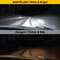 Super Bright LED Headlight Kit Low Beam Bulb White Waterproof Weatherproof For Harsh Conditions 5