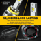 LED Headlight Bulbs Conversion Kit Cool White Low Beam Super Bright Long Lifespan Plug And Play Ins 5
