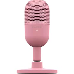 seiren mini ultra compact usb microphone, quartz edition, plug-and-play, advanced customization, shock absorber, gam