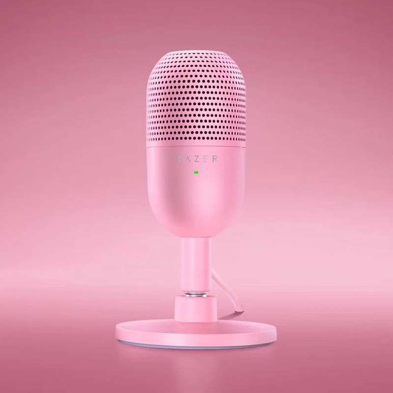 Seiren Mini Ultra Compact USB Microphone Quartz Edition PlugandPlay Advanced Customization Shock Ab 6