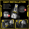 Upgrade Your Car Lighting With High Beam LED Headlight Bulb Conversion Kit Enhanced Visibility And 3