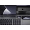 Slim Bluetooth Keyboard Backlit Space Gray Design MultiDevice Connectivity MacOS Optimized USBC Cha