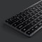 Slim Bluetooth Keyboard Backlit Space Gray Design MultiDevice Connectivity MacOS Optimized USBC Cha