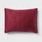 Wine Red FullQueen Comforter And Sham Set Satin Lyocell Soft Polyester Fiber Fill 2