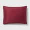 Wine Red FullQueen Comforter And Sham Set Satin Lyocell Soft Polyester Fiber Fill 3