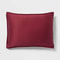 Wine Red FullQueen Comforter And Sham Set Satin Lyocell Soft Polyester Fiber Fill 3