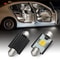 White LED License Plate Tag Lights LED Bulbs Interior DomeMapTrunk Lights Canbus Error Free Long Li 0