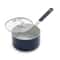 Ceramic Fry Pan Oxford Blue QuickHeating Aluminum NonStick Dishwasher Safe 0