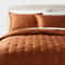 FullQueen Comforter Set Copper Soft Shams Thread Count Cooling Comforter And Sham Set Threshold 4