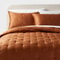 FullQueen Comforter Set Copper Soft Shams Thread Count Cooling Comforter And Sham Set Threshold 4