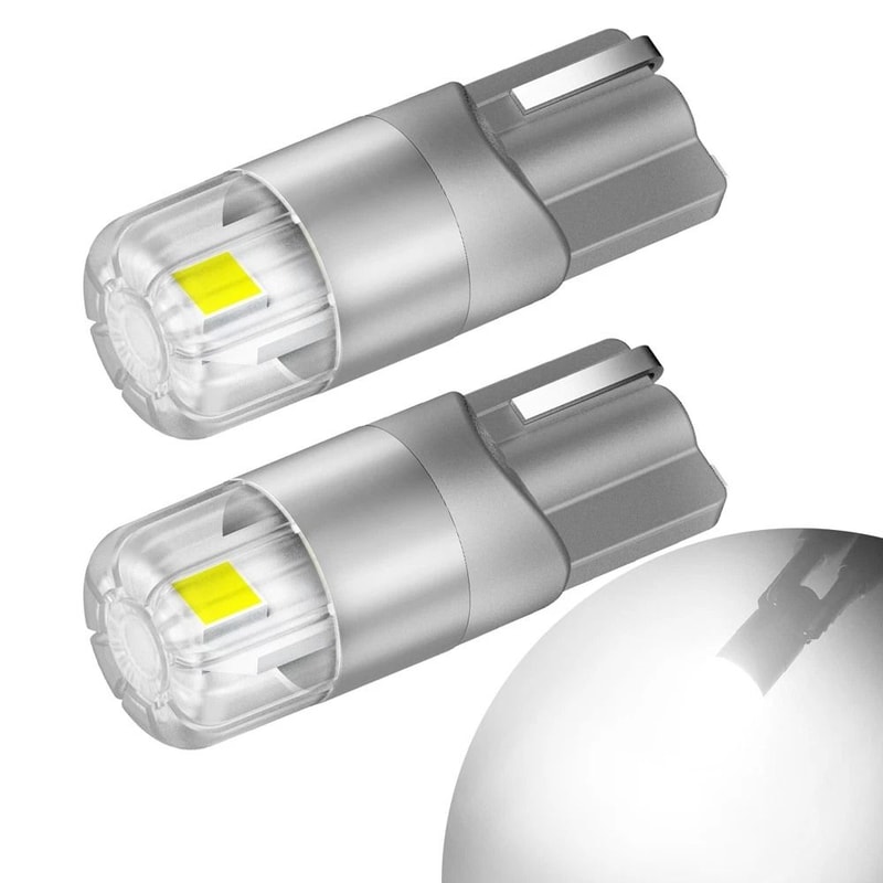 White E Super Bright LED Parking Light Bulb Energy Saving Long Lifespan Low Power Upgrade Your Halo 0
