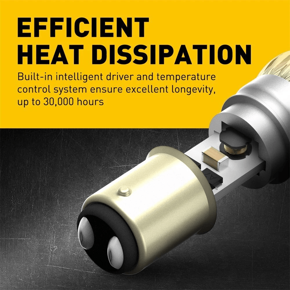 Red LED Bulbs For Turn Signal Light Tail Stop Brake LED Bulbs With SMD LEDs ERROR FREE Plug And Pla 3