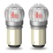 Red LED Bulbs For Turn Signal Light Tail Stop Brake LED Bulbs With SMD LEDs ERROR FREE Plug And Pla 6