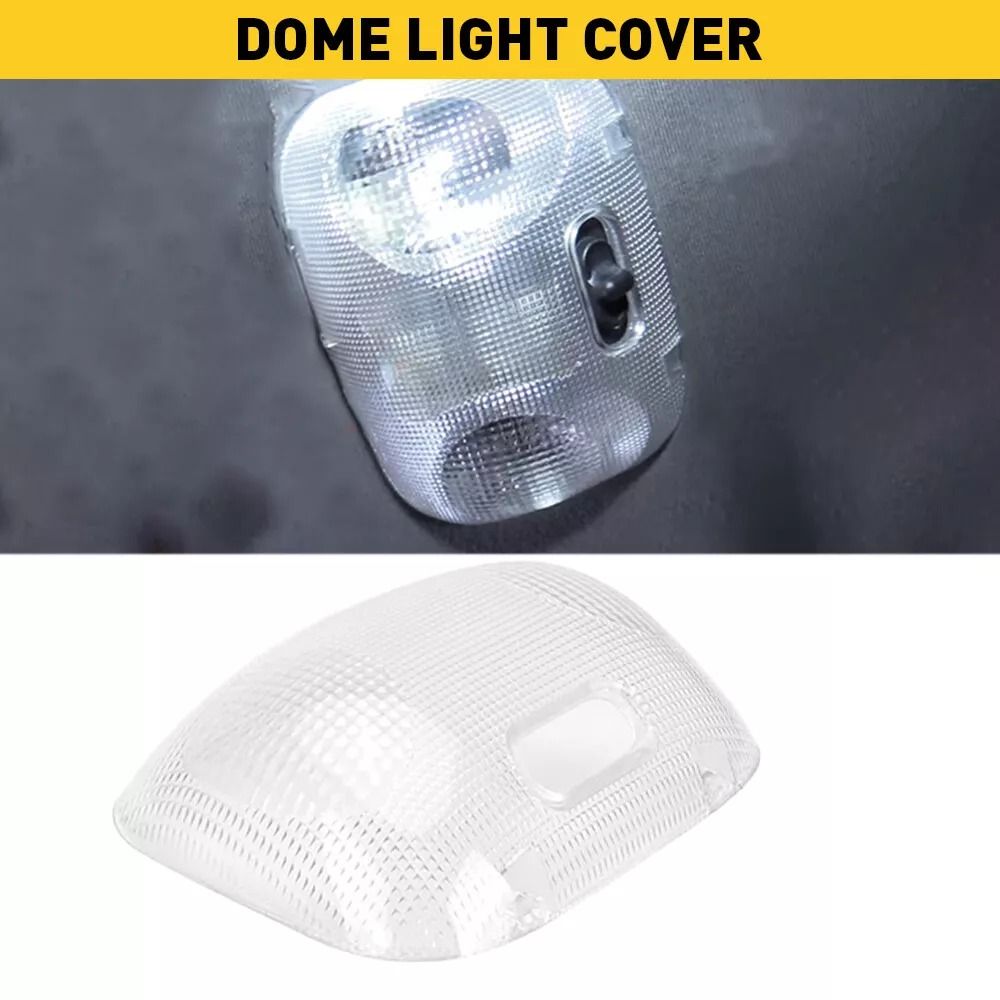 Overhead Interior Dome Map Light Lamp Replacement Lens Bulb Cover Perfect Fit Durable Material Simp 1
