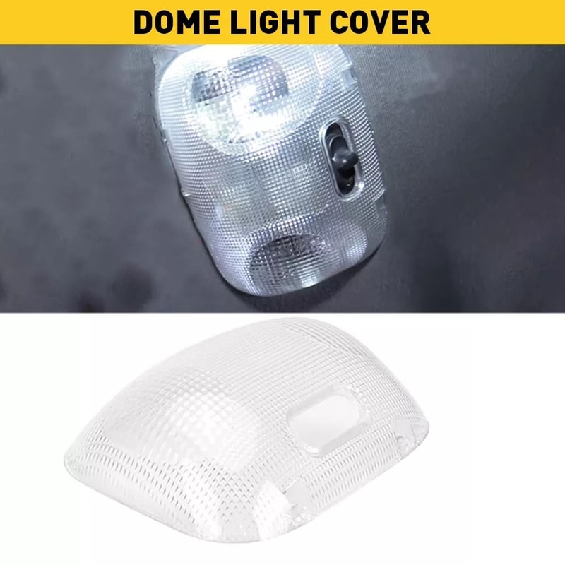 Overhead Interior Dome Map Light Lamp Replacement Lens Bulb Cover Perfect Fit Durable Material Simp 1