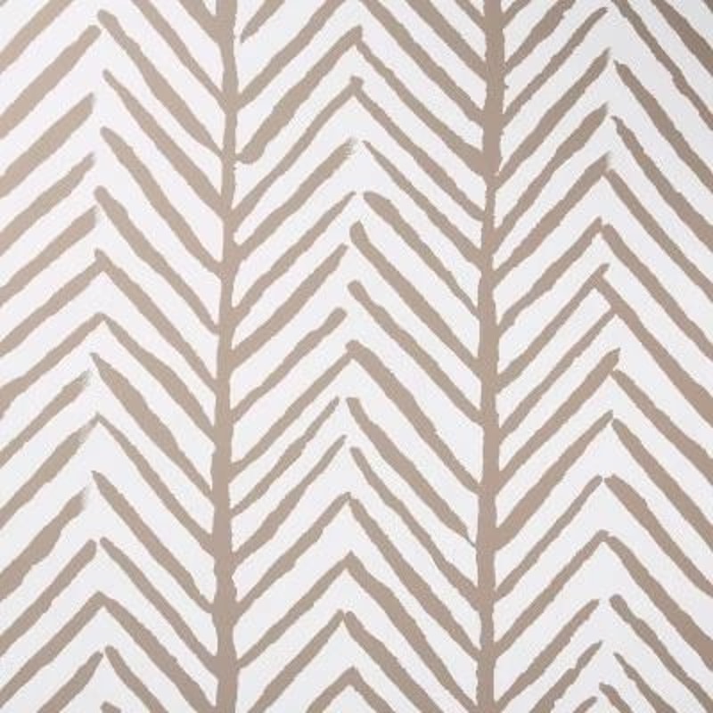 Peel And Stick Wallpaper Threshold Herringbone Stripe Neutral Tan Washable Surface 2