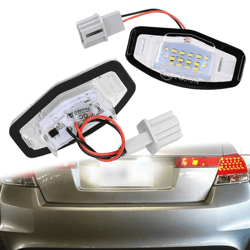 led white license plate light chips, waterproof, error-free white, plug & play, replacement