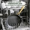 Open Frypan Black DiamondInfused Nonstick HeavyGauge Aluminum Oven Safe Dishwasher Friendly 2