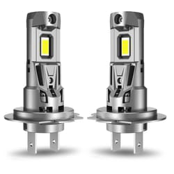 led headlight bulbs, high low beam, super bright, white, noiseless, long life