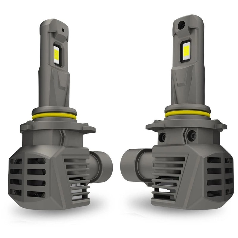 LED Headlight Bulbs High Low Beam Super Bright White Noiseless Long Life 1