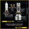 LED Headlight Bulbs Kit HIGHLOW Beam White Brighter LongLasting 6
