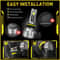 LED Headlight Bulbs Kit HIGHLOW Beam White Brighter LongLasting 7