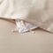 Threshold Lyocell Satin Duvet Set Cooling Breathable Solid Khaki FullQueen Bedding 1