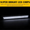White LED SMOKED Side Marker Light Rear Bumper Lamp Waterproof High Brightness Energy Efficient 5