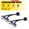 Two Harness Headlight Adapter Conversion Wire TO Two Flexible Compact HighQuality Copper Wire 9