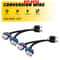 Two Harness Headlight Adapter Conversion Wire TO Two Flexible Compact HighQuality Copper Wire 10