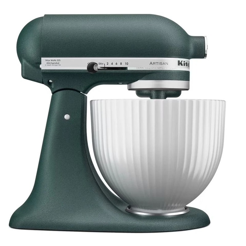 KitchenAid Ceramic Bowl Classic Column Design Hearth Hand By Magnolia Mixer Bowl 1