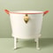 Beverage Tub Stand Cream Color Steel Tub With Bottle Opener Hearth Hand Magnolia 0