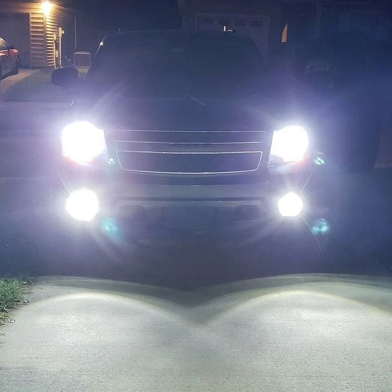 LED Headlight Kit Combo Super Bright Low Beam Bulb White Light LongLasting And Easy Installation Fo 9