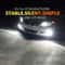 LED Headlight Kit Combo Super Bright Low Beam Bulb White Light LongLasting And Easy Installation Fo 7