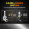 LED Headlight Kit Combo Super Bright Low Beam Bulb White Light LongLasting And Easy Installation Fo 8