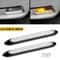 LED Daytime Running Light Strips For Cars Sequential Flow Turn Signal Lamp Waterproof LED Strip Hea