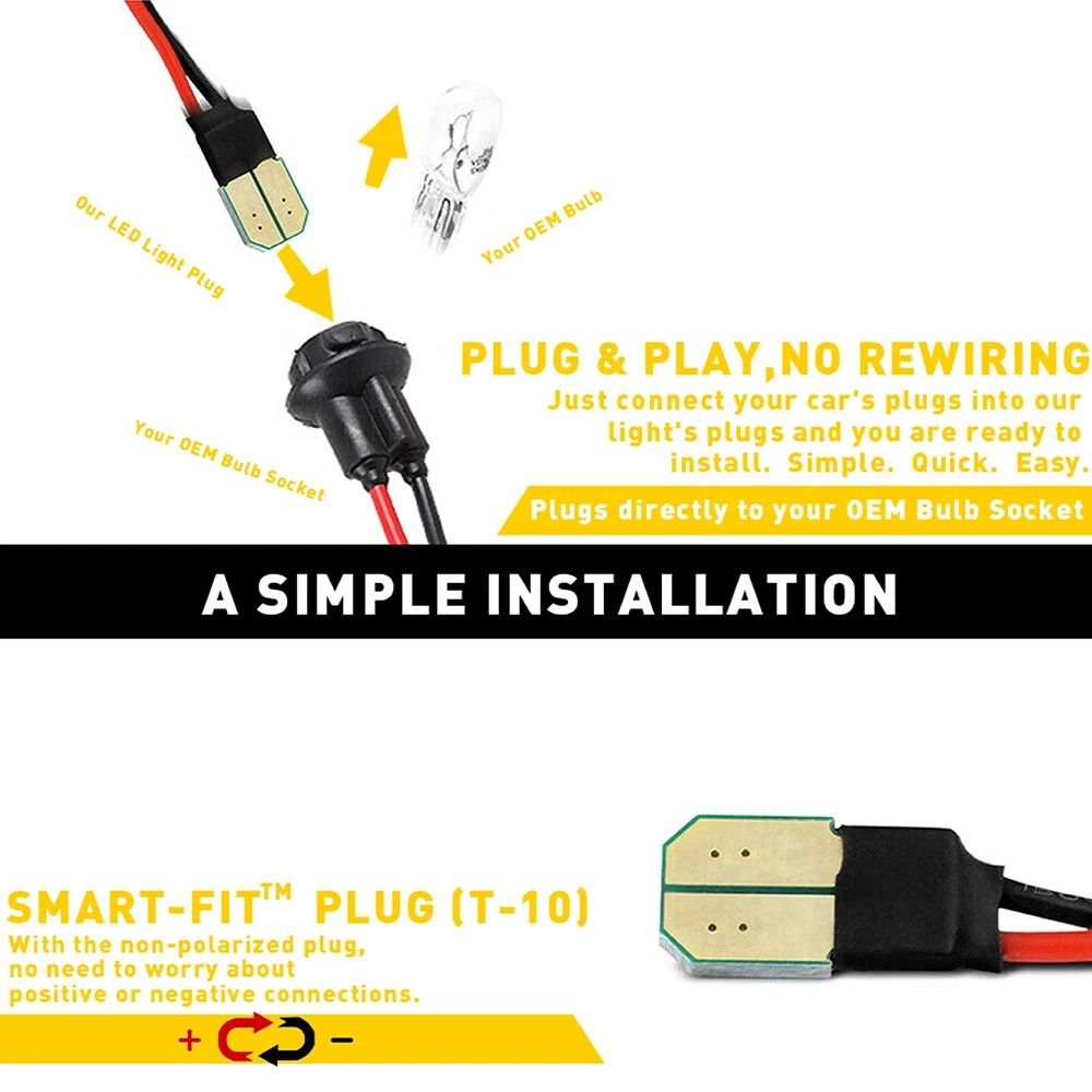 LED Tag Lamp License Plate Light LongLasting High Brightness Easy Installation 3