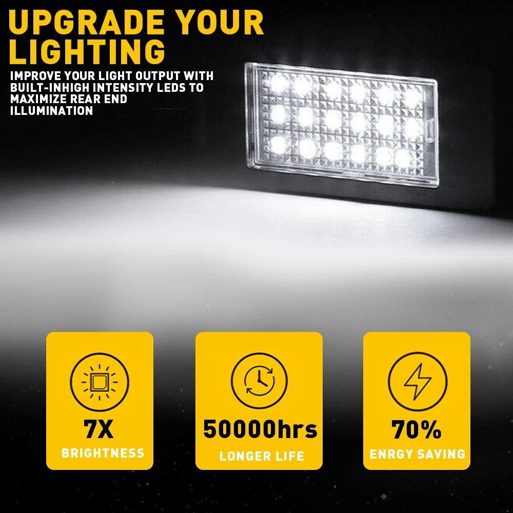LED Tag Lamp License Plate Light LongLasting High Brightness Easy Installation 6