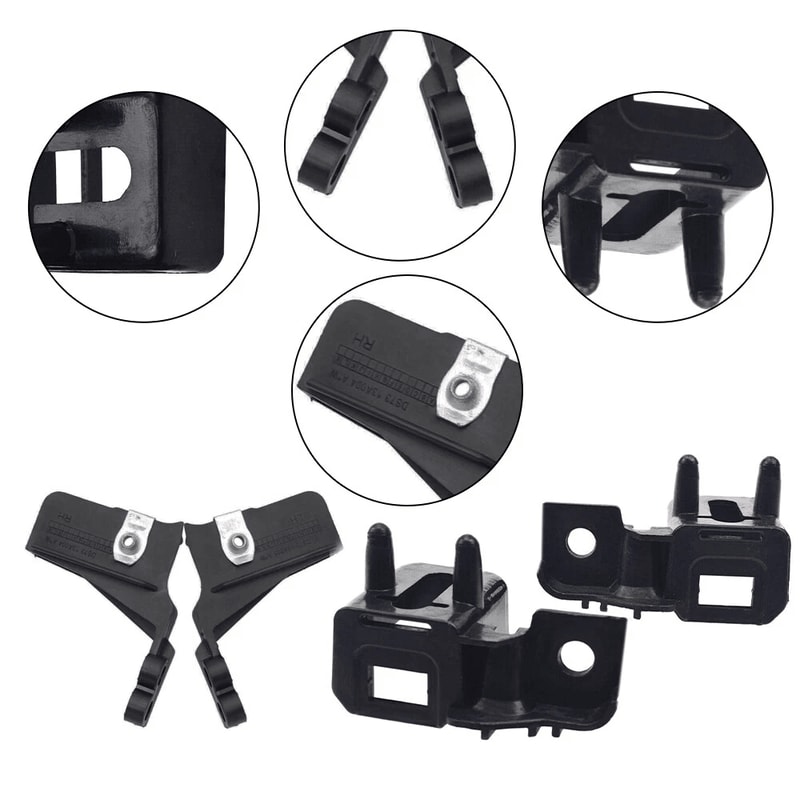 HEADLIGHT LAMP MOUNT BRACKET FIT CorrosionResistant ABS Direct Replacement Simple Installation High 3