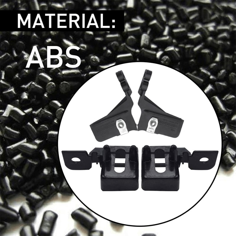 HEADLIGHT LAMP MOUNT BRACKET FIT CorrosionResistant ABS Direct Replacement Simple Installation High 6